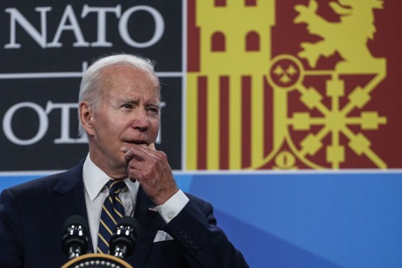 Russian trolls seek to aid Republicans in hopes they will lessen US support for Ukraine. Joe Biden said the NATO alliance will support Ukraine “for as long as it takes”.