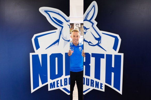 Incoming North Melbourne coach Alastair Clarkson.  Photo by Jason South. 19th August 2022