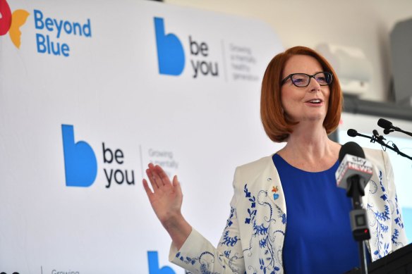 Ms Gillard sold the home for $921,000 back in 2013 to a family of fans.