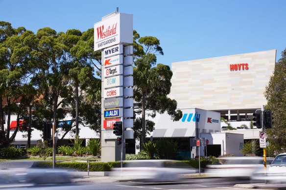 A man allegedly caused significant damage to windows at Westfield Eastgardens on New Year’s Eve