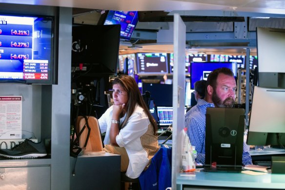 Wall Street swung between gains and losses on Tuesday.