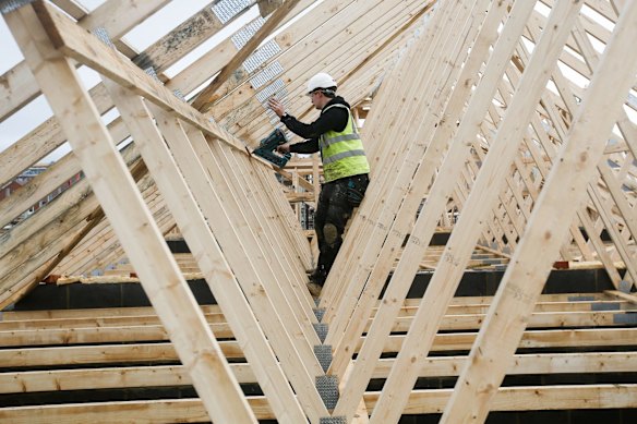 Construction materials that include plastic have already started climbing in price.