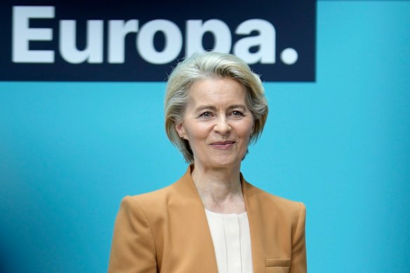 EU Commission President Ursula von der Leyen.