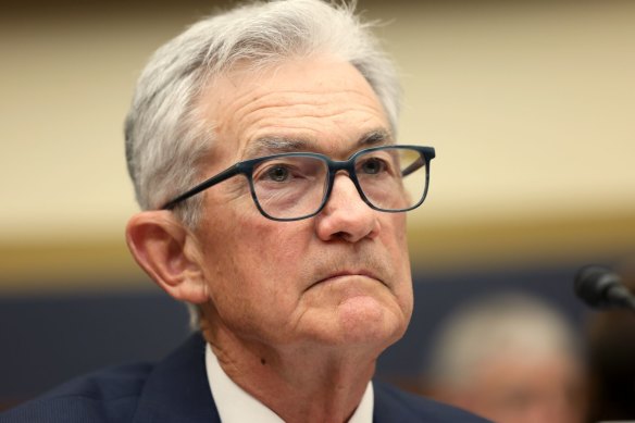 US Federal Reserve chair Jerome Powell may soon be forced to oversee rapid interest rate cuts.
