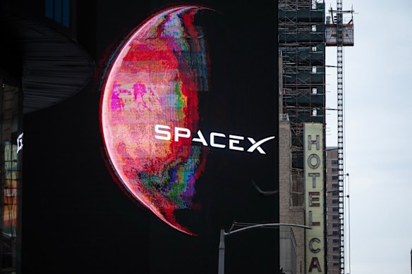 SpaceX stock has fallen about 22% from its peak on its second day of trading last month.