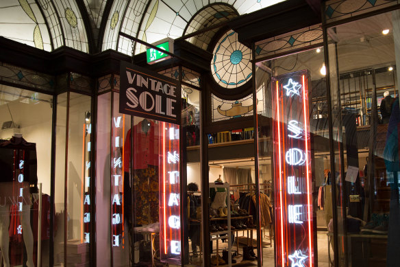 There are three Vintage Sole stores in Melbourne.