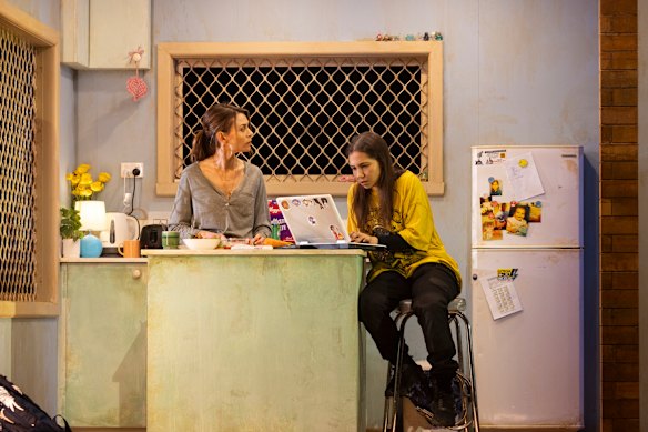 Kat Stewart and Sherry-Lee Watson play mother and daughter. 