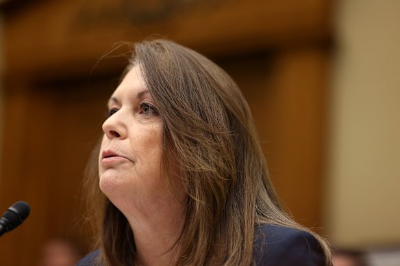 Former Secret Service boss Kimberly Cheatle.