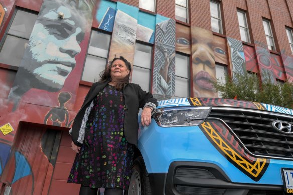 Victorian Aboriginal Community Controlled Health Organisation chief executive Jill Gallagher is in talks with the local Aboriginal health services to redeploy the mobile vaccination vans to Mildura. 