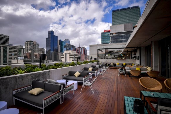 The Rooftop at QT Melbourne.