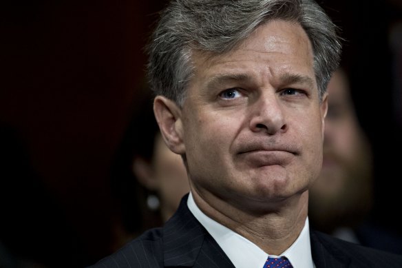 Christopher Wray, director of the FBI.