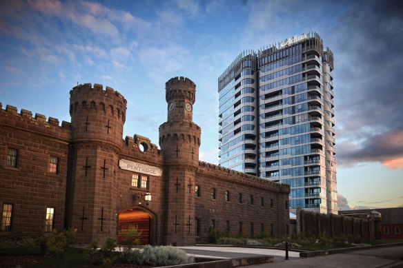 Adina Pentridge is the tallest building in Melbourne’s north.