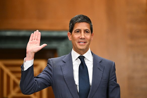 Kevin Warsh at the confirmation hearing. 