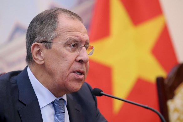 Russian Foreign Minister Sergei Lavrov