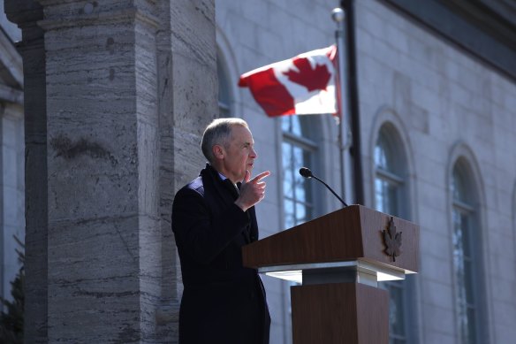 Canadian Prime Minister Mark Carney announced the election during a news conference in Ottawa.