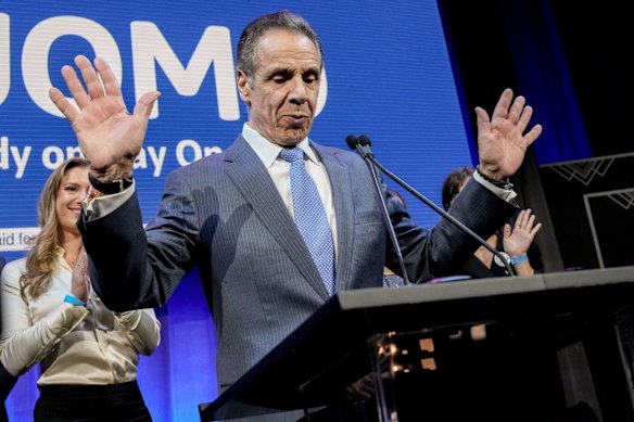 New York City mayoral candidate Andrew Cuomo concedes defeat.