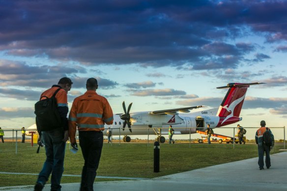 Around half of QantasLink’s Wednesday flights from Perth Airport have been cancelled.