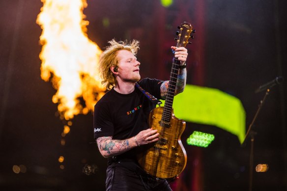 British musician Ed Sheeran is bringing his Mathematics Tour to Perth. 