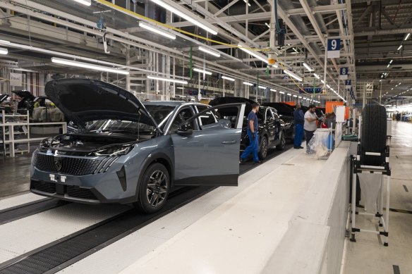 China has threatened to impose its own 25 per cent import duty on large internal combustion-powered vehicles.