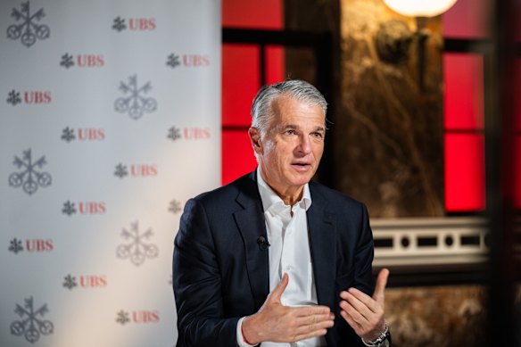 UBS Group chief executive Sergio Ermotti has declared that getting smaller is not an option.
