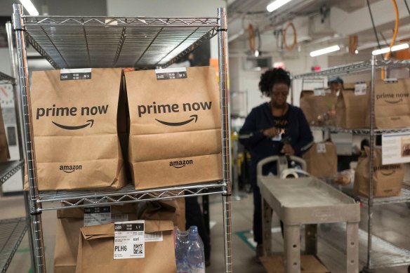 Amazon has been on a recruiting tear, adding more than 400,000 workers last year as the pandemic sent locked-down shoppers rushing online.