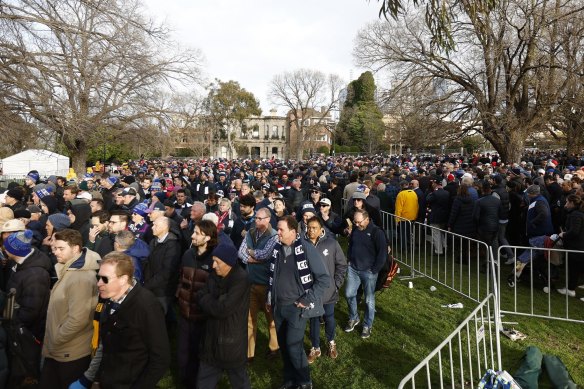 MCC members who are yet to get a ticket for next Thursday night’s qualifying final will have to line up for an unreserved seat on game day.