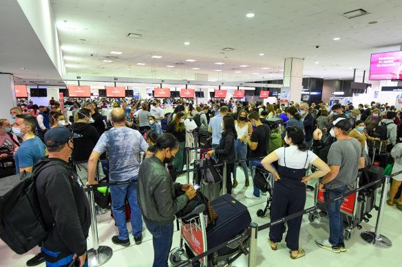 Some Qantas passengers unhappy with falling customer service levels had called for Alan Joyce to be replaced last year. 