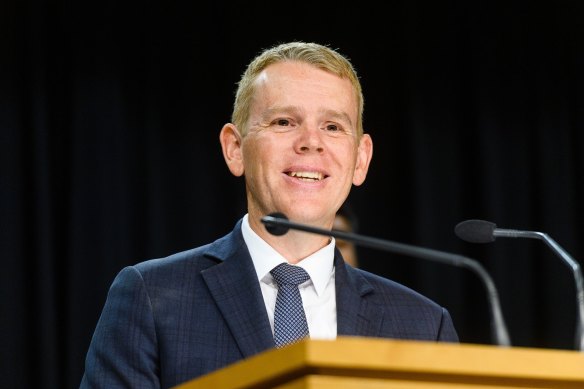 New Zealand’s incoming prime minister Chris Hipkins.