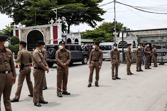 Murray Hunter spent a night in a Bangkok jail after his arrest.