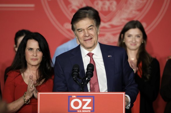 Dr Mehmet Oz was one of the candidates endorsed by Donald Trump.
