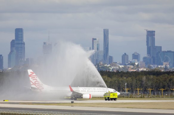 Brisbane Airport’s new runway opened on July 12, 2020. 