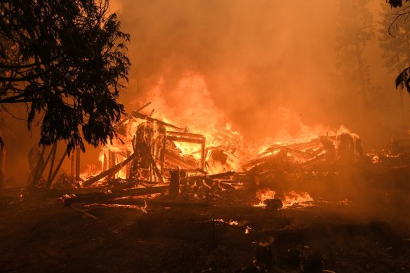 US wildfires this year disrupted logistics.