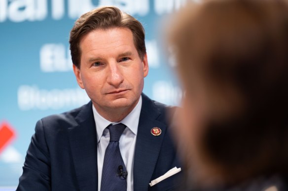 Representative Dean Phillips, a Democrat from Minnesota and a 2024 Democratic presidential candidate.