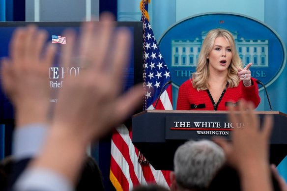 White House press secretary Karoline Leavitt defended President Donald Trump’s remarks casting blame for the crash on diversity hiring practices.