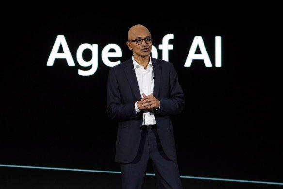 Microsoft boss Satya Nadella: Big Tech’s Age of AI has turned into a boon for corporate consultants.