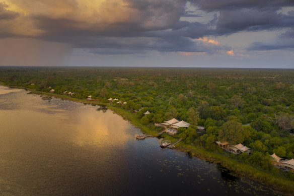 Luxury camp DumaTau was completely deconstructed and rebuilt in 2021. 