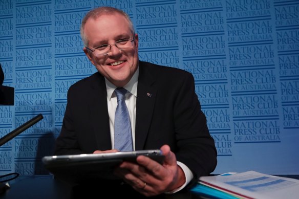 Then treasurer Scott Morrison promised in 2018 that his tax plan would end bracket creep – but it was never going to do that.
