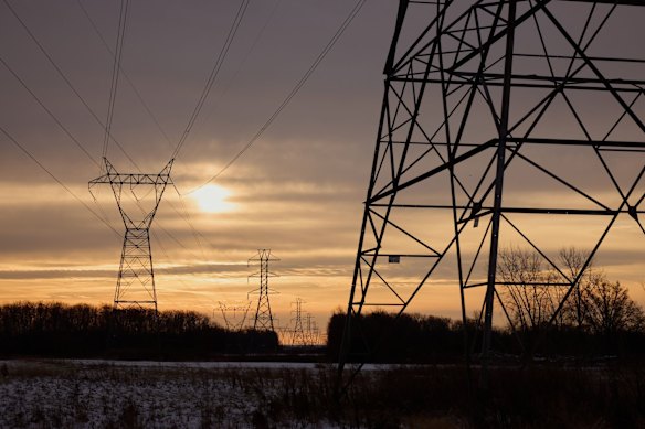 Conservatives hold a bizarre double standard on power transmission lines.