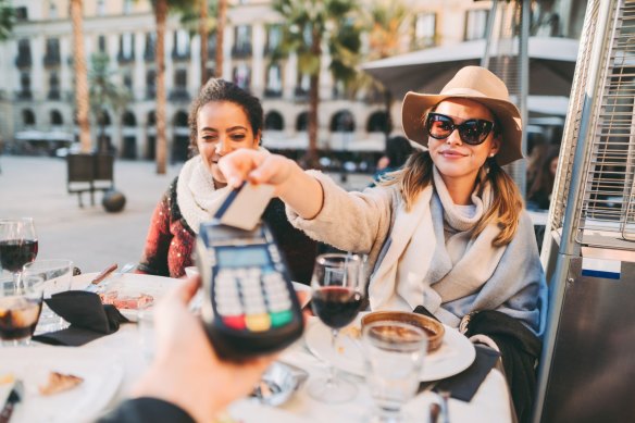 Cash is no longer king overseas.