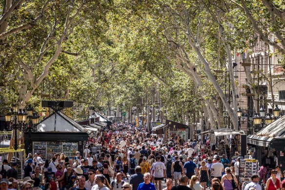 Locals in Barcelona are taking their anger at overtourism out on visitors, but they’re targeting the wrong people.