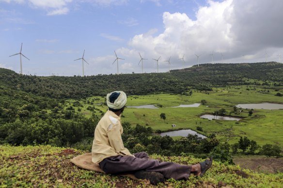 Wind farms in India are a major source of cheap carbon credits.