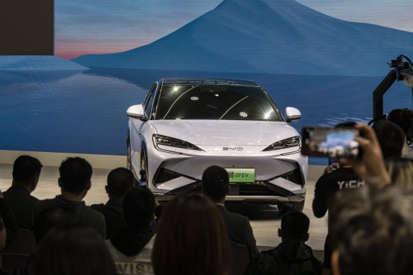 China’s BYD overtook Tesla as the world’s largest seller of EVs in the December quarter.