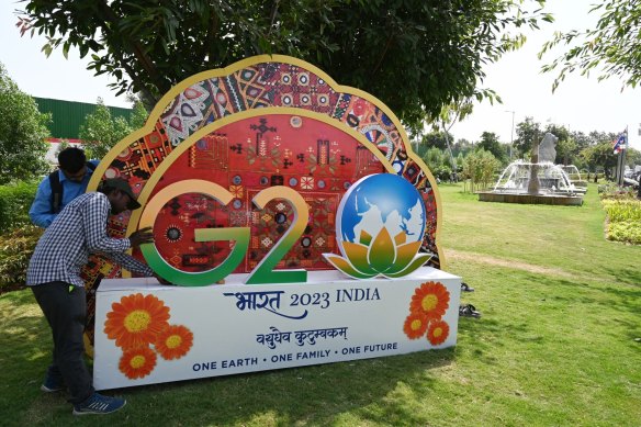 Final preparations are under way for the G20 leaders’ summit in Delhi this week.