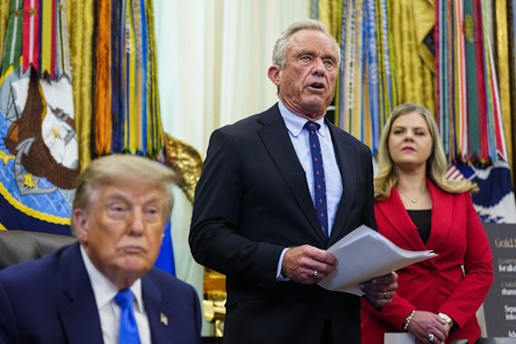 US Health Secretary Robert F. Kennedy Jr announced an overhaul of federal guidelines on the childhood vaccine schedule this month.