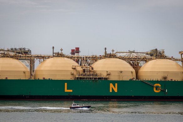 LNG - gas that is super-cooled into a liquid so it can be shipped overseas - is one of Australia’s biggest exports.