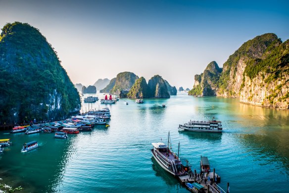 Stunning Halong Bay. 