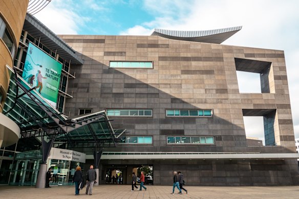 Te Papa Tongarewa Museum in Wellington.