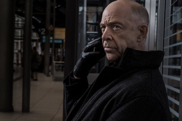 J.K. Simmons gives a spellbinding performance (or two) in Counterpart. 