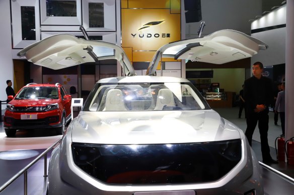 Chinese electric car start-up YUDO. China is bringing cheap electric cars to Western markets, potentially in huge quantities.