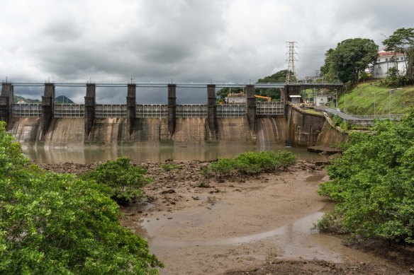The Panama Canal has been hit hard by drought